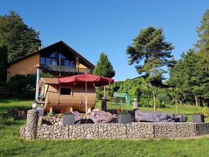 Sauna im Garten