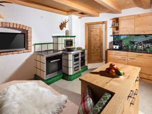 Das Wohnzimmer der Ferienwohnung Panoramablick