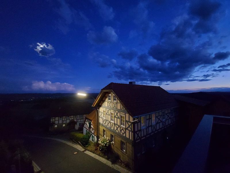 Ferienwohnung bei Nacht