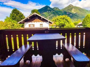 Ausblick vom Balkon