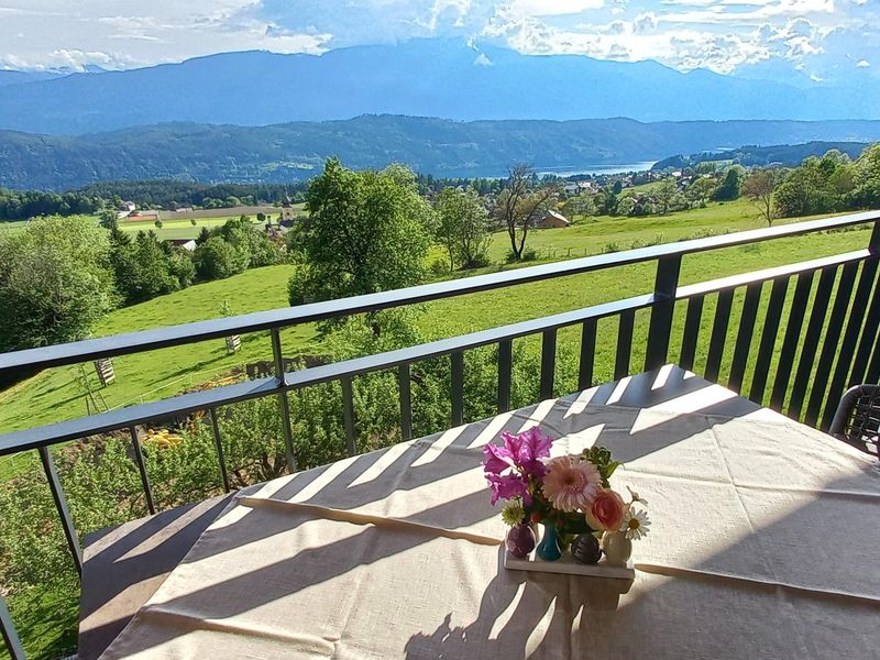 Balkon Adlerhorst mit Seeblick