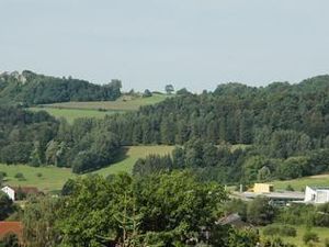 Blick zum Wachstein und zur Therme Obernsees