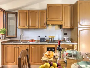 Küche und Essbereich