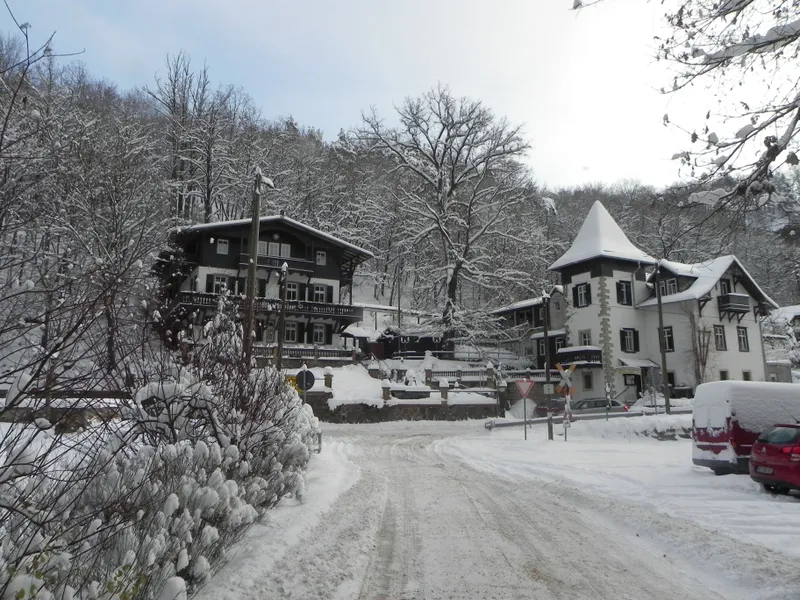 Unsere Pension im Winter Unsere Pension im Winter