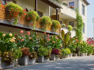 Blumenparadies im Sommer Blumenparadies im Sommer
