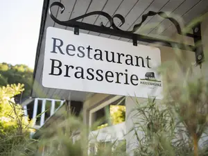 Restaurant Brasserie beim Campingplatz Harfenmühle Restaurant Brasserie beim Campingplatz Harfenmühle