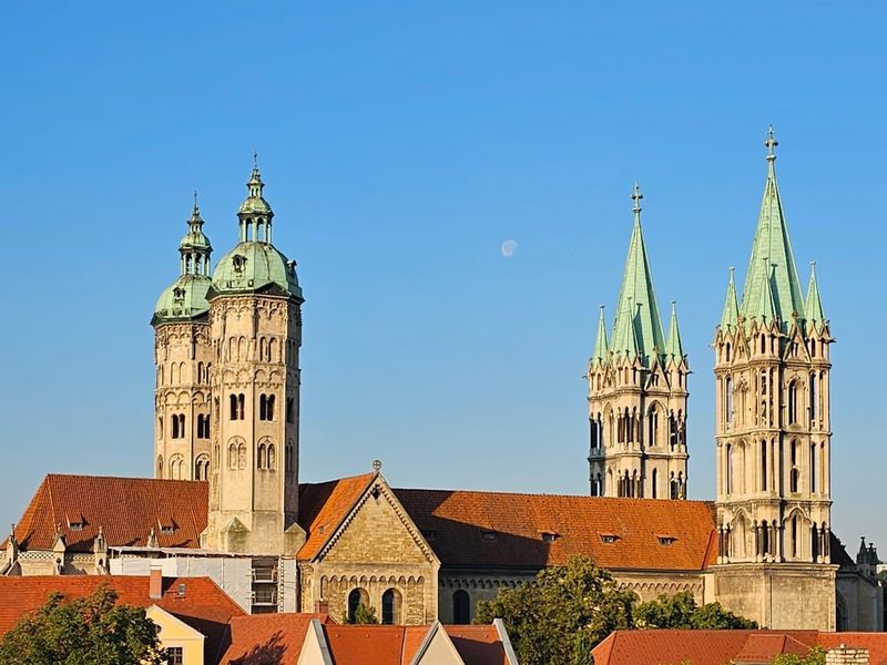 Blick aus dem Fenster zum Naumburger Dom