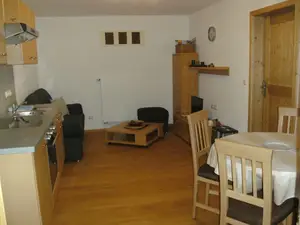 Innenhof Wohnraum, Küche