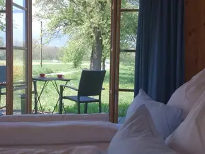 Lavendelzimmer - mit Terrasse und Bergblick