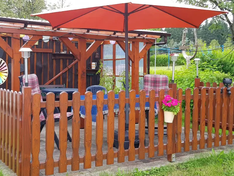 Garten. Sitzecke im Garten Garten. Sitzecke im Garten
