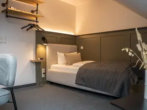 Einzelzimmer Mansarde Hotel Neuruppin