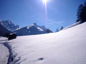 Winterwandern Richtung Elfer