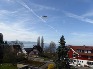 Panoramablick vom Balkon