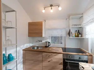 Küche in der Berghütte