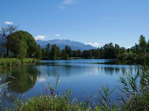 Silbergersee mit Blick ins Kaisergebirge