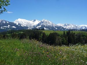 Bergpanorama im Allgäu