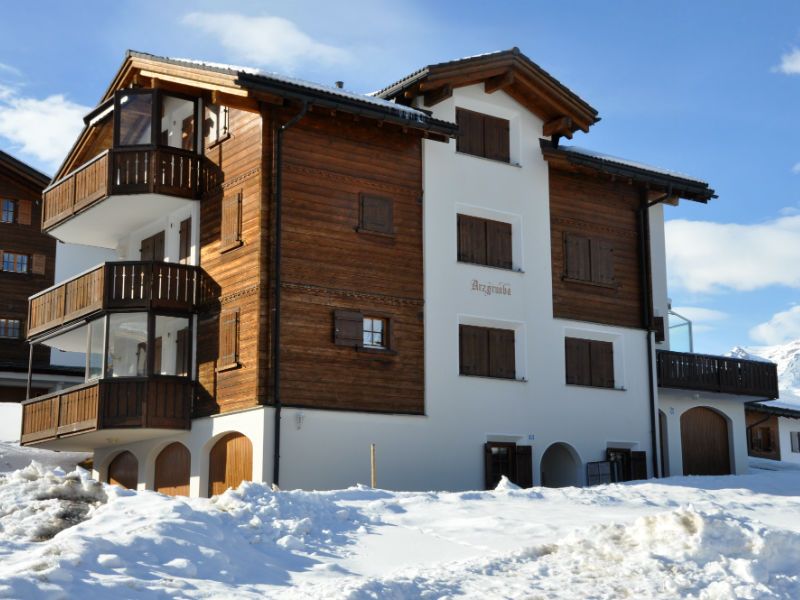 Ferienwohnung Arzgruoba, Missanenga - Ansicht Winter