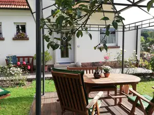 Sitzbereich im Garten Sitzbereich im Garten
