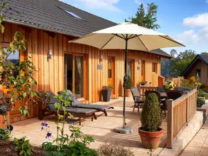 Ferienhaus Kuhstall: Terrasse