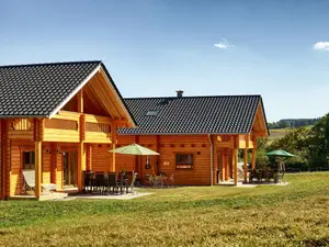 Land-/Jagd-Chalet: Terrasse