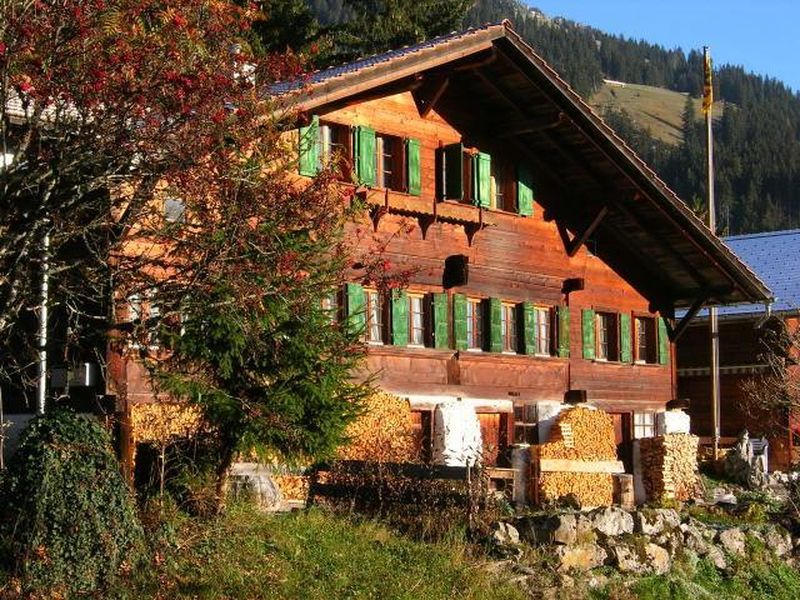 Chalet Auf der Mauer im Sommer