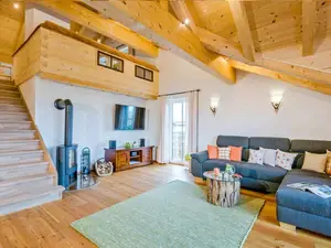 Alpenglück Wohnzimmer