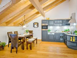 Alpenglück Wohnküche