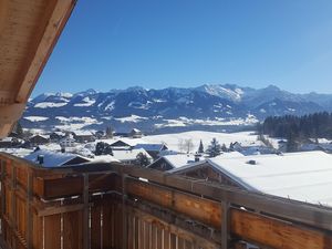 Bergblick von der Rubihornwohnung