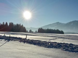 Loipe Tiefenberg in Fußnähe