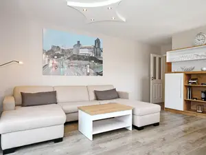 Wohnzimmer mit Schlafcouch Wohnzimmer mit Schlafcouch