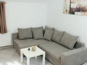 Wohnzimmer Boxspring-Schlafsofa