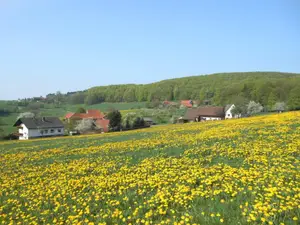 Öttersbach mit Giebelrainer Berg Öttersbach mit Giebelrainer Berg