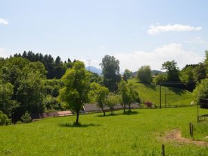 Ausblick vom Ferienhaus Tag-Hof