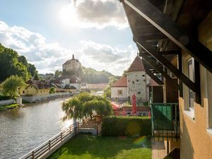 Ausblick Balkon