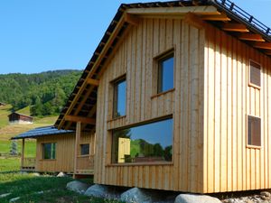 Ferienhäuser Stiva Pintga, Aussenansicht Sommer