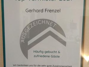 der Blick aus der Ferienwohnung