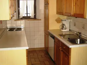 Küche im Knappen Kaser auf der Winklmoos-Alm