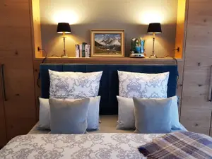 Schlafzimmer im Kaiserwinkl