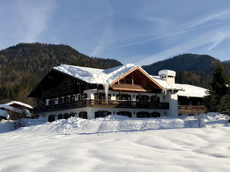 Haus im Winter