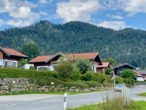 Blick auf Haus mit Ferienwohnung Schober