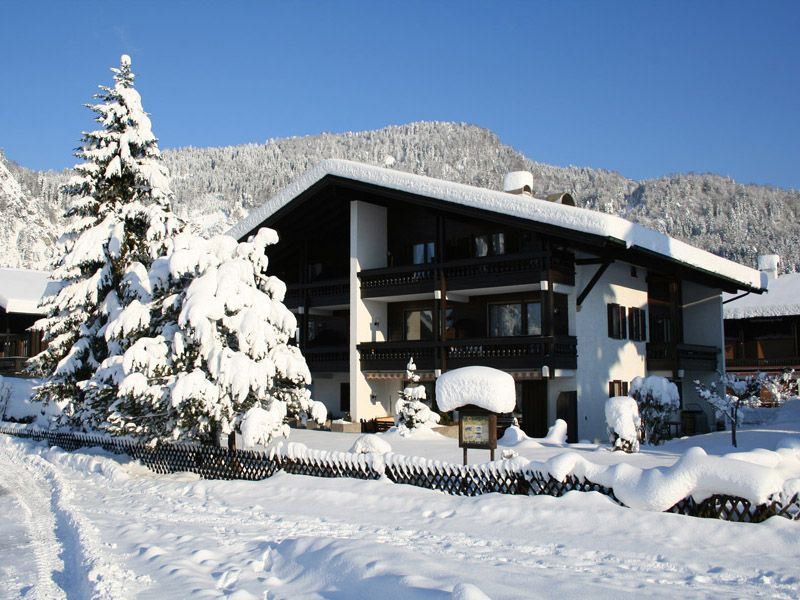 Haus Vierjahreszeiten im Winter