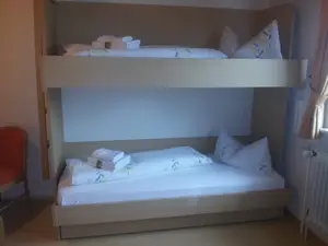 Fünfbettzimmer Etagenbett