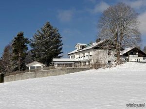 Hotel im Winter