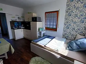 Ess-/Wohn-/Schlafbereich