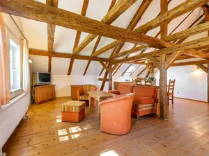 Fewo 13: Wohnraum mit Küche