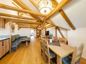 Fewo 20: Wohnraum mit Küche