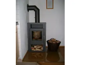 Kaminofen in der Wohnung "Hörndlwand"