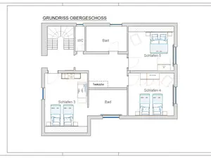 Grundriss Obergeschoss