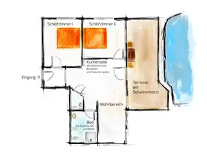 Grundriss Fewo Hochfelln Grundriss Fewo Hochfelln