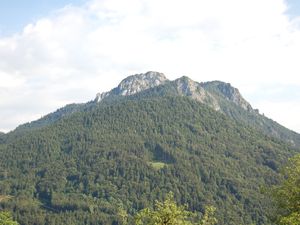 Ausblick vom Schoberhof zum Heuberg